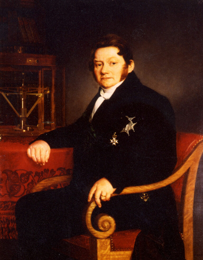 Jacob Berzelius, Secretary General of the Academy 1818–1848.