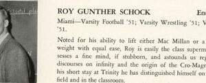 Rolf Schock i skolans årsbok 1951.