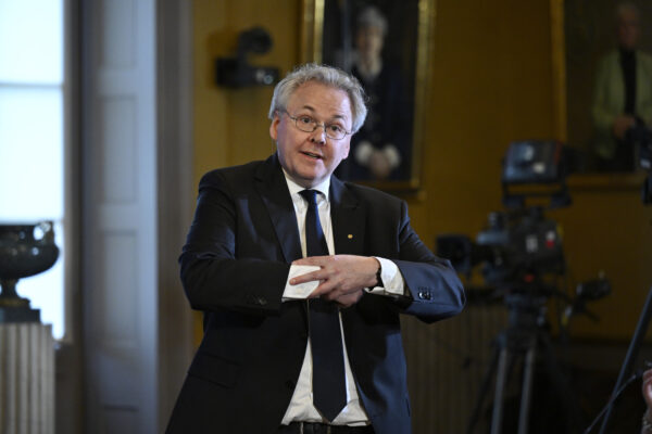 Olof Ramström, member of the Nobel Committee for Chemistry. Photo: Mikael Sjöberg/The Royal Swedish Academy of Sciences.