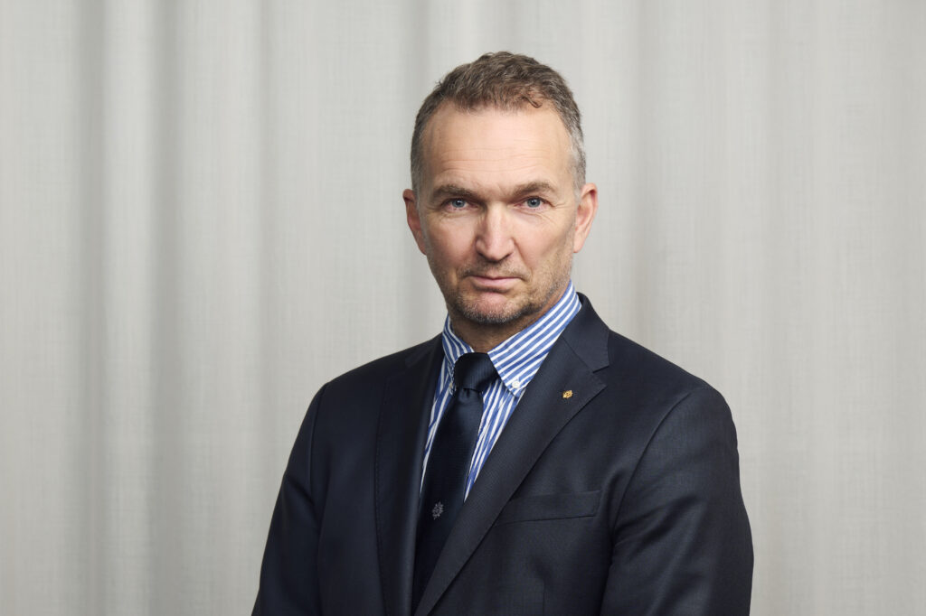 Magnus Berggren, 2:nd Vice President of the Academy. Photo: Mikael Sjöberg, ©The Royal Swedish Academy of Sciences.