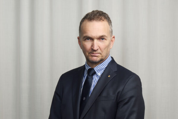 Magnus Berggren, Akademiens 2:e vice preses och ordförande i Kommittén för forskningspolitiska frågor. Foto: Mikael Sjöberg, ©Kungl. Vetenskapsakademien.