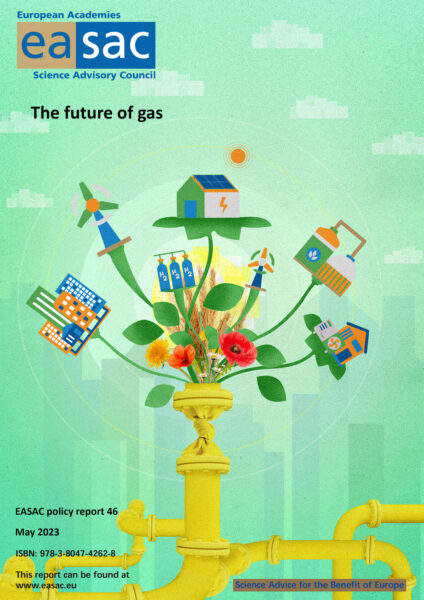 Omslaget till rapporten The future of gas