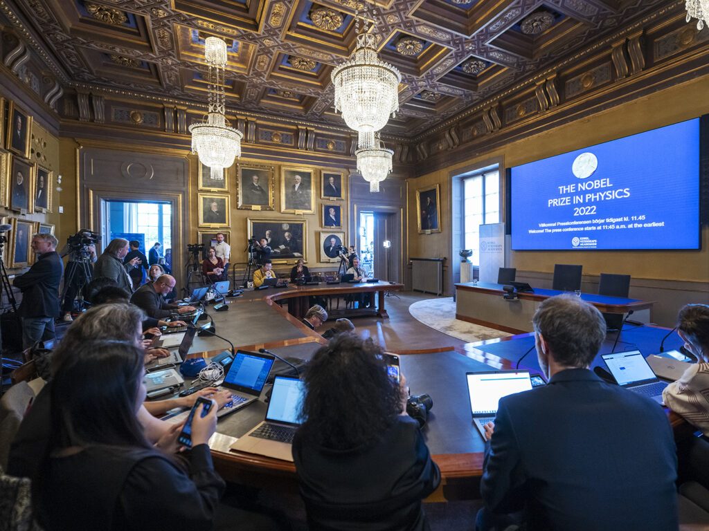 Announcement of the Nobel Prize in Physics 2023