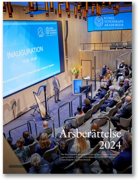 Omslag till årsberättelsen 2024