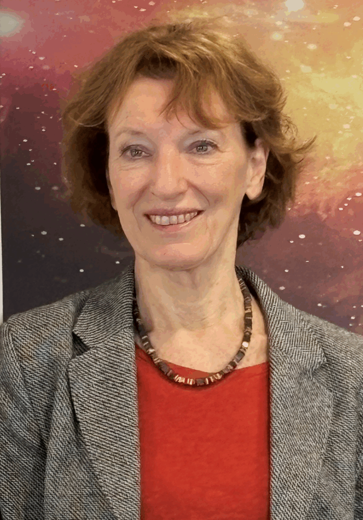 Porträtt av Maria Leptin.