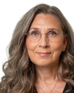 Porträtt av Sara Hallin.