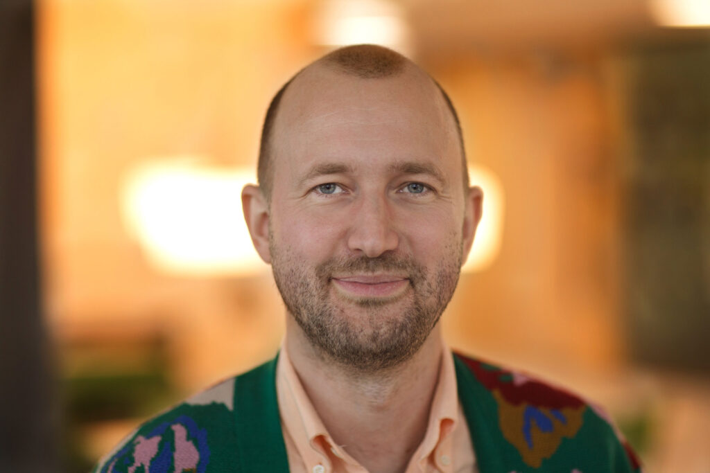 Porträtt av Dan Petersen